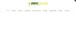 Desktop Screenshot of inrgsolar.com